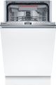 Bosch SPV4EMX25G 45cm Fully Integrated Dishwasher Stainless steel - push buttons