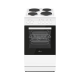 Solt SSCC50WH White 50Cm Solid Plate Cooker