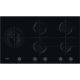 Whirlpool GOWL958/NB W Collection Gas On Glass 90 Cm Cast Iron, Flexi Lame Full Width Grids