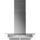 Zanussi ZHC62653XA 60cm Square glass chimney Hood Metal Grease Filter. Push Button Controls LED ligh